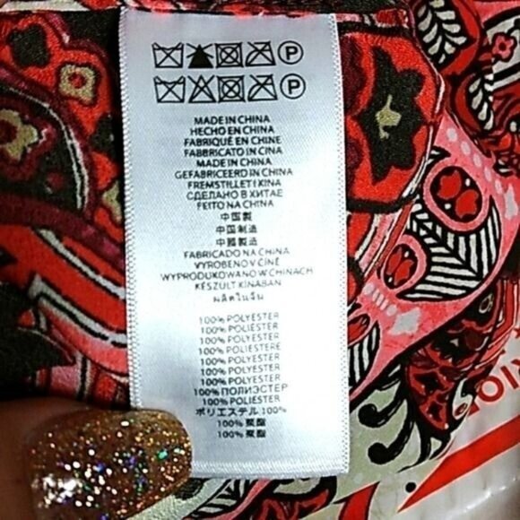 Michael Kors Swim Cover Womens Sz S Red Boho Round Neck Vacation Tassel Beach - Picture 7 of 8